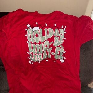 Festive Red Holiday T-Shirt